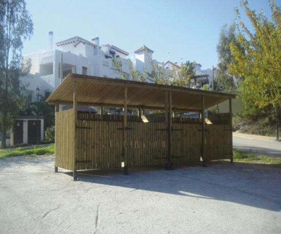 Cubre contenedor Rústik