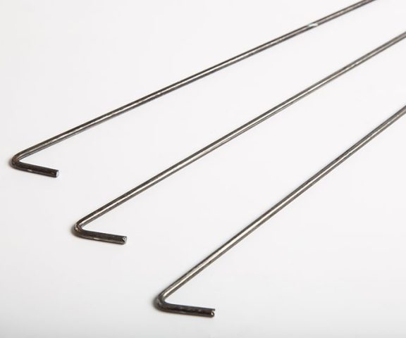 Varillas forma de cachava