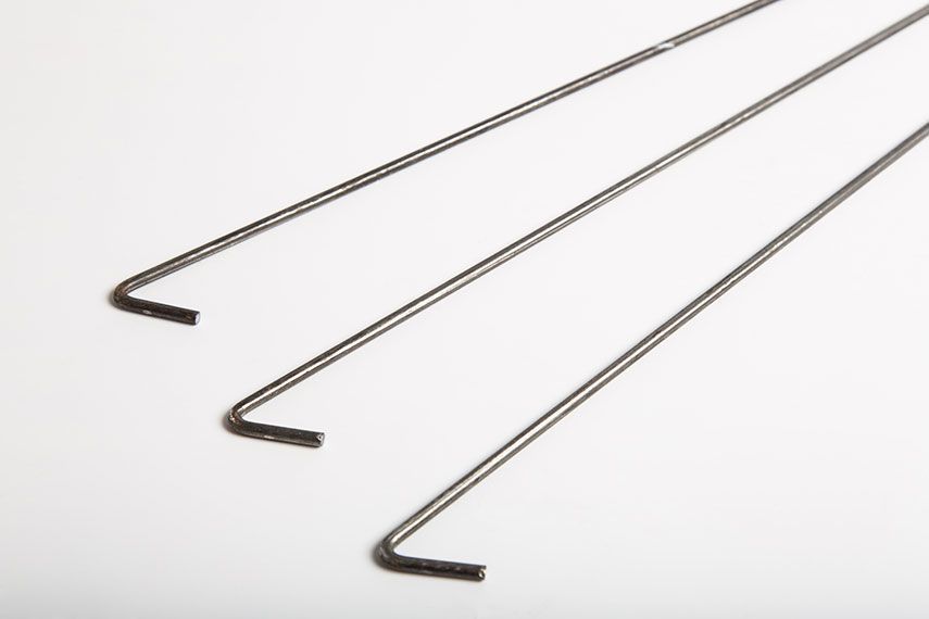 Varillas forma de cachava