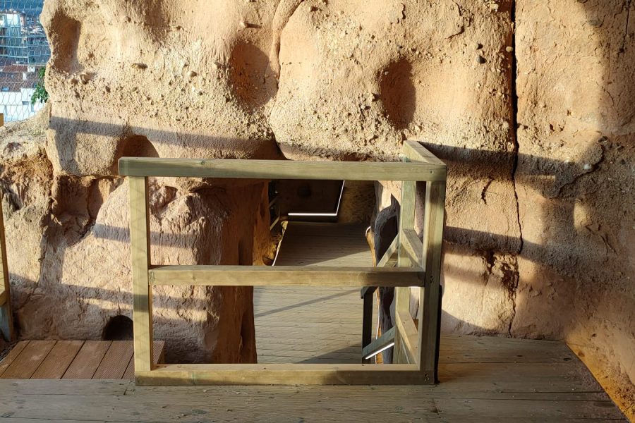 Piedra y Madera. Cuevas de Santa Marina. Arnedo