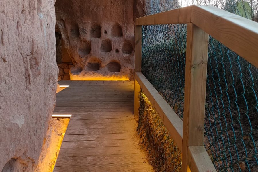 Elementos. Cuevas de Santa Marina. Arnedo