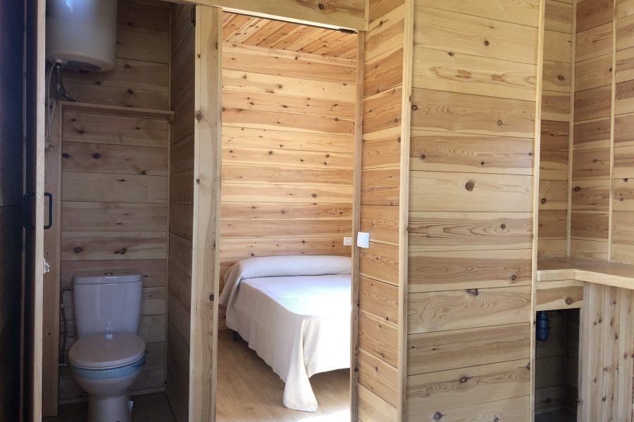 Móvil loft habitación y baño