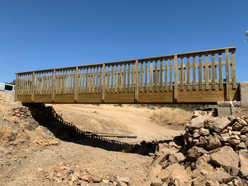Pasarela Peatonal en La Cañada Real de Nogales (Badajoz)