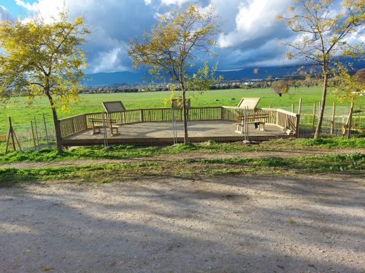 Nuevo mirador en Collado Villalba con vistas a la sierra de Guadarrama