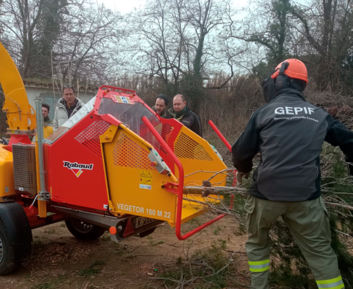 Jornada de mantenimiento del bosque y puesta en valor de sus recursos