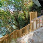 Pasarela en vivienda de la Reserva del Urdabai