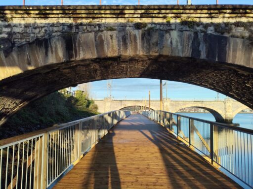 Nueva pasarela sobre el Bidasoa, en Irún, para facilitar la movilidad y el entorno urbano